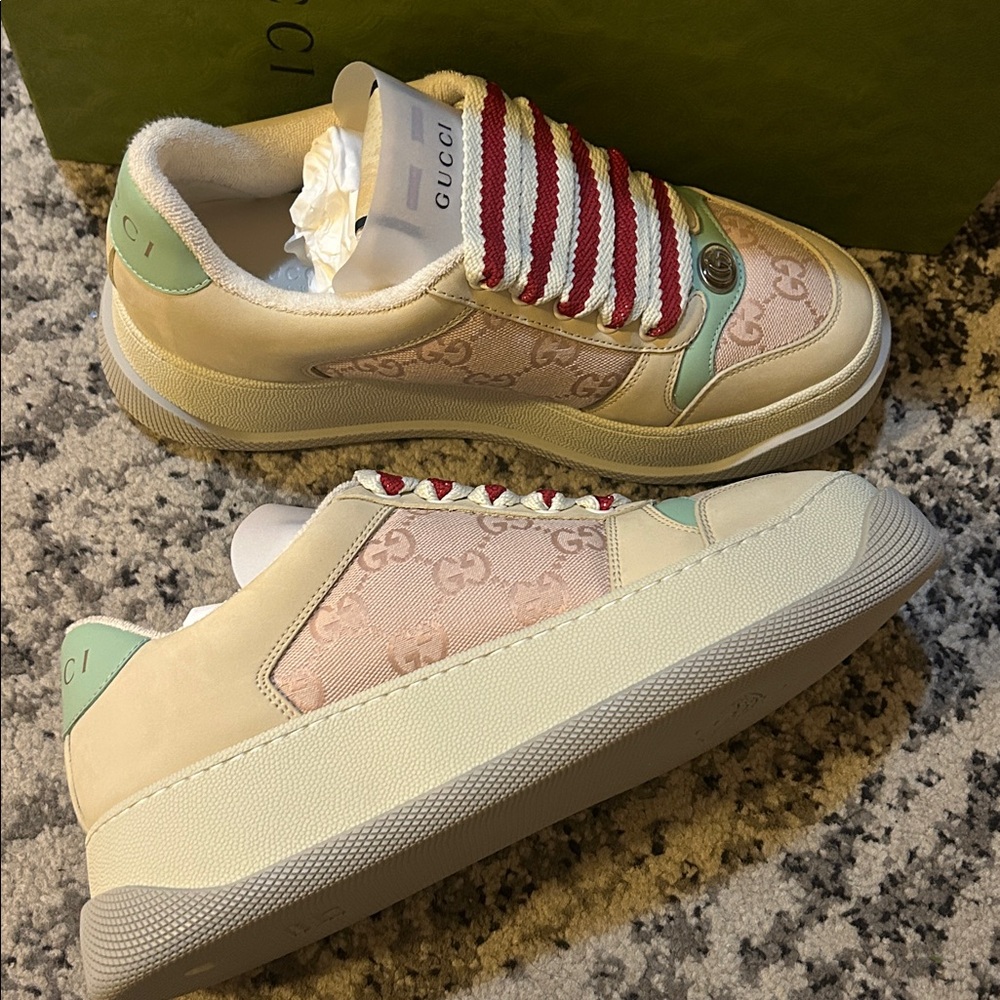 Gucci GG Monogram Screener Sneaker 750633